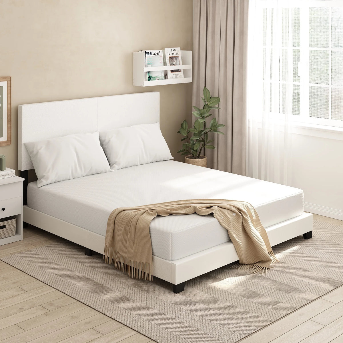 10 Inch California King Gel Memory Foam Mattress R406719