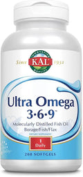 Omega 3-6-9 1200mg Fish Oil Flaxseed Borage Oil 200 Softgels T7463