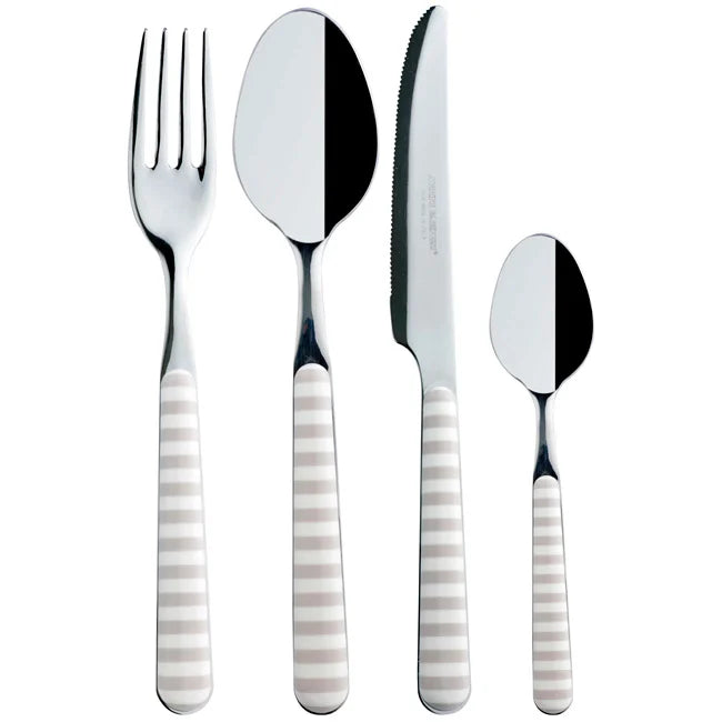 24 Pc Cutlery Bone A29392