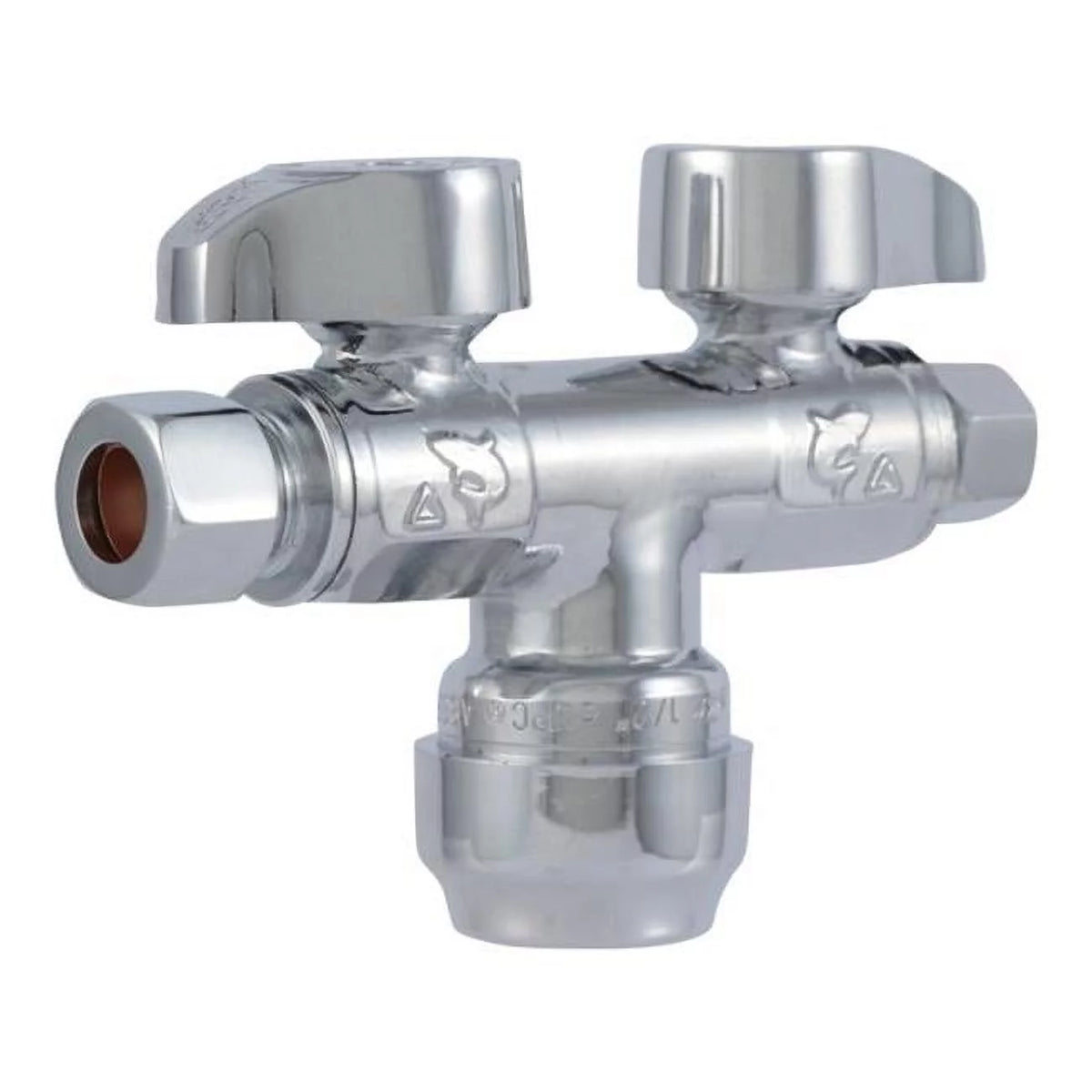 0.5 x 0.375 x 0.75 in. Dual Stop Valve I86074