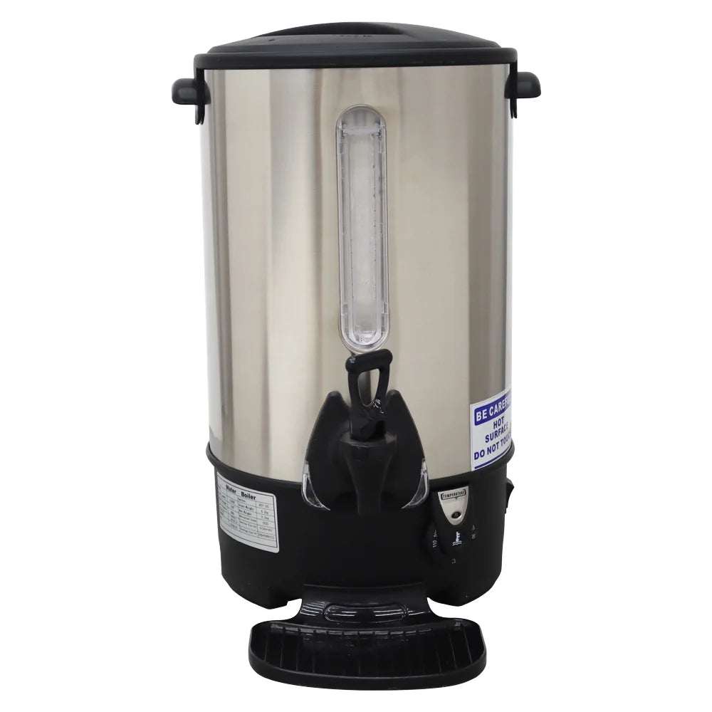 9.7L Stainless Steel Hot Coffee Dispenser Water Boiler Kettle V297