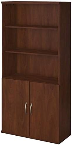 36W Bookcase with Doors in Hansen Cherry A1759
