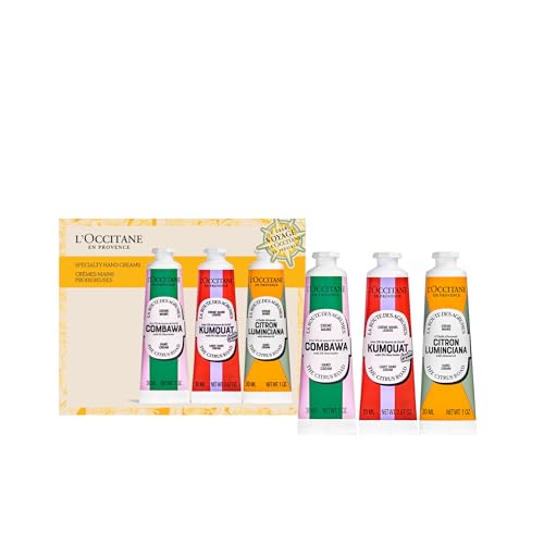 Hand Cream Trio, Peony, Lemon & Vanilla, Travel-Sized Moisturizing Minis P83202