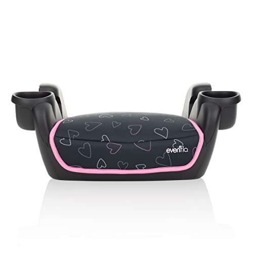Static Black No Back Booster Car Seat S927