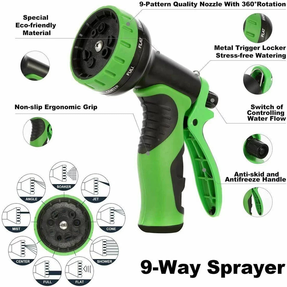 100ft Heavy Duty Expandable Flexible Water Hose J785