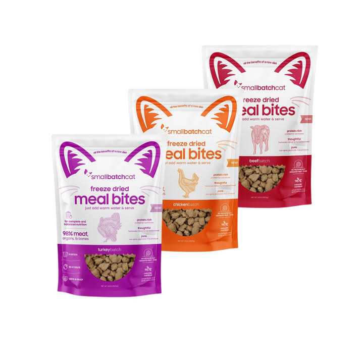 Freeze-Dried Cat Beef Meal Bites 10 oz S8851