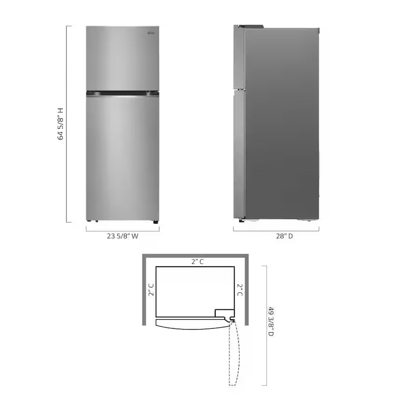 11 cu. ft. Top Mount Freezer Refrigerator E292425