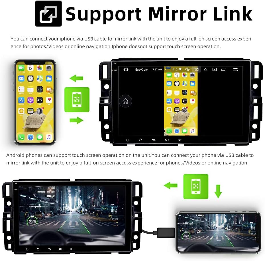 Car Stereo Navigation with Bluetooth WiFi W16307