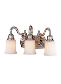 3 Light Polished Nickel Vanity S225