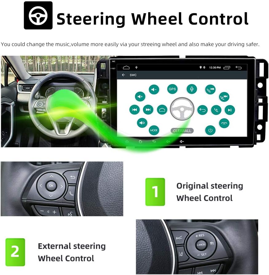 Car Stereo Navigation with Bluetooth WiFi W16307