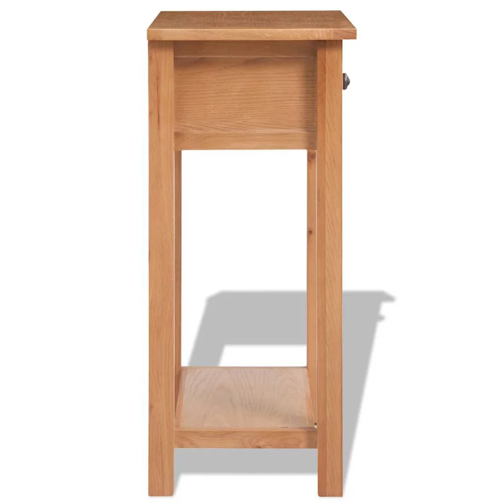 Solid Oak Wood Console Table R32571