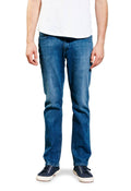 Medium Blue Straight Jeans Y12011