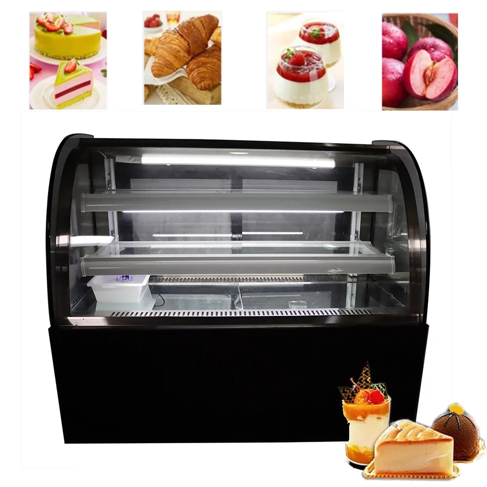 Refrigerated Cake Showcase Countertop Bakery Cabinet V584
