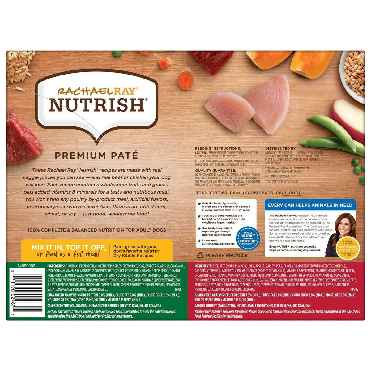 Premium Wet Dog Food Variety Pack A6161