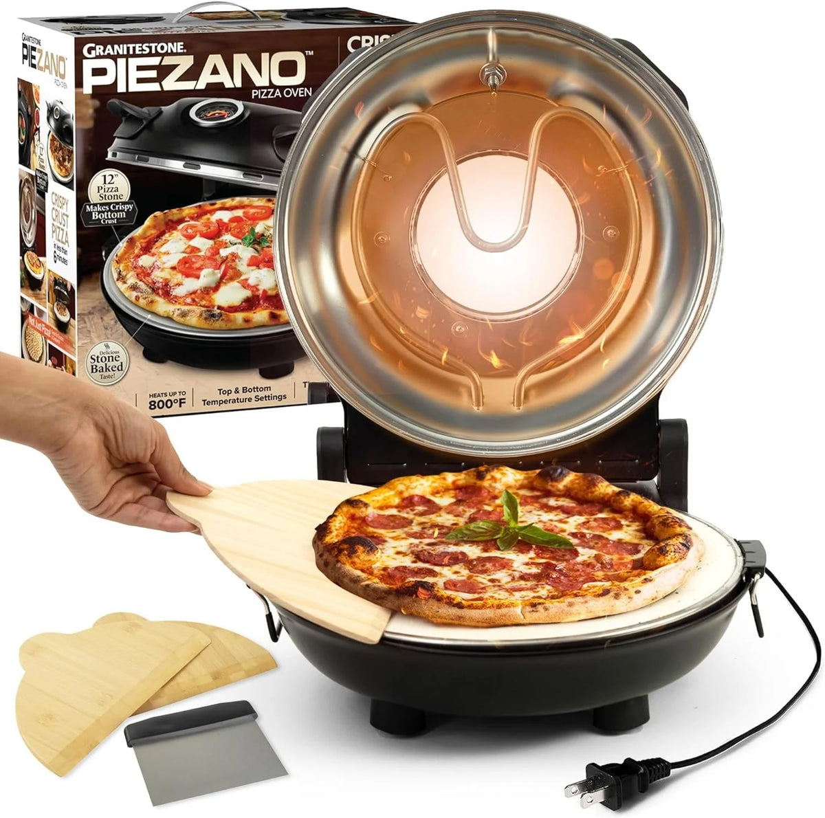 12 Inch Electric Pizza Oven J904