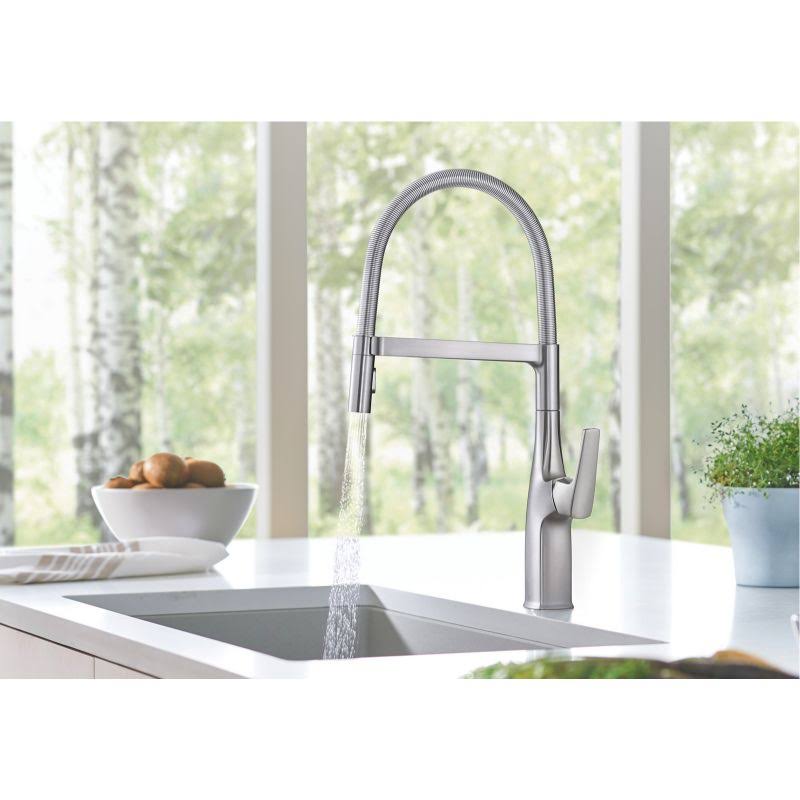 Chrome Semi-Pro Kitchen Faucet T709269