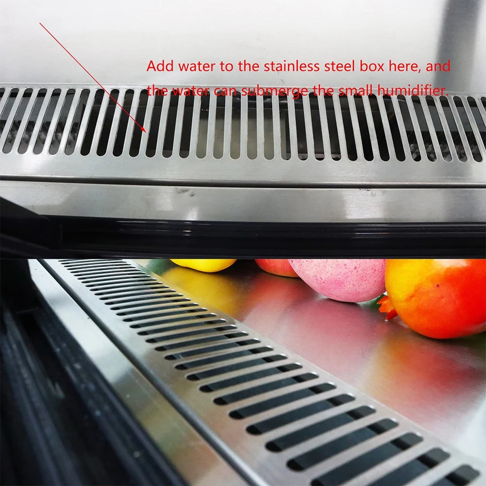Refrigerated Cake Showcase Countertop Bakery Cabinet V584