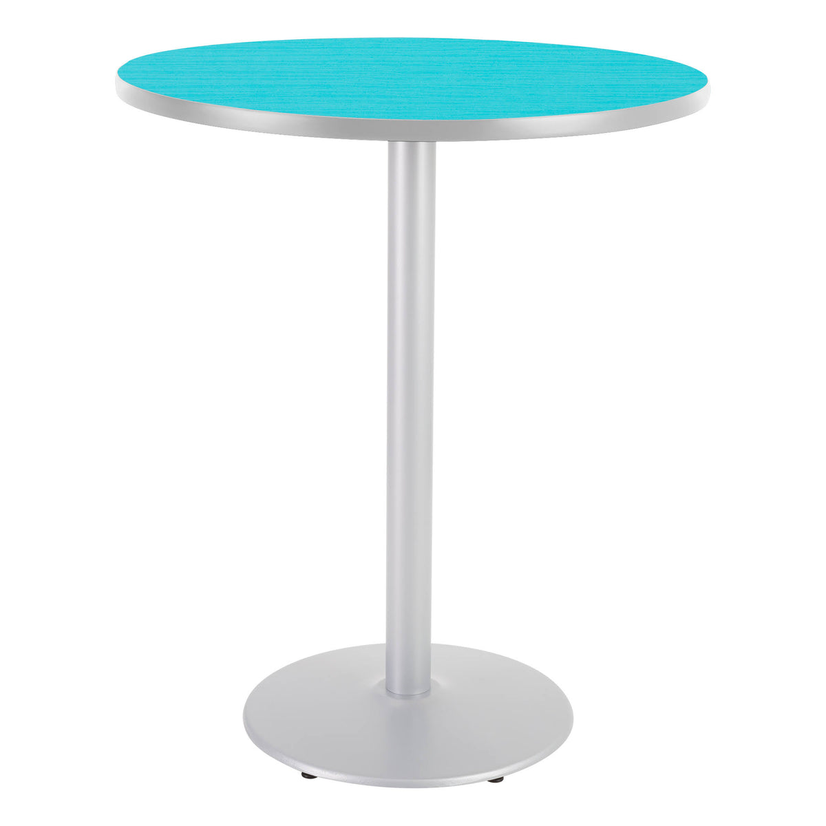 Round Pedestal Stool-Height Cafe Table 42 inch Diameter Q131736