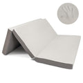 4-Inch Foam Tri Folding Mattress with Washable Cover, Full Size I981