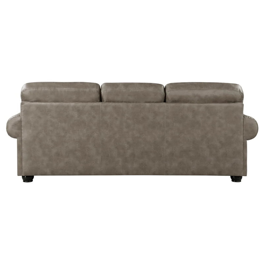 Microfiber Sofa in Mushroom Brown P743367
