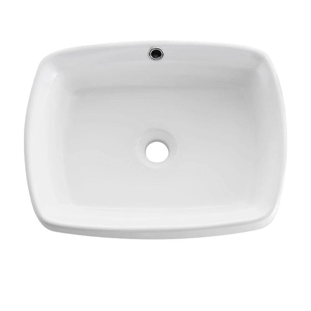 White Vessel Sink V7325