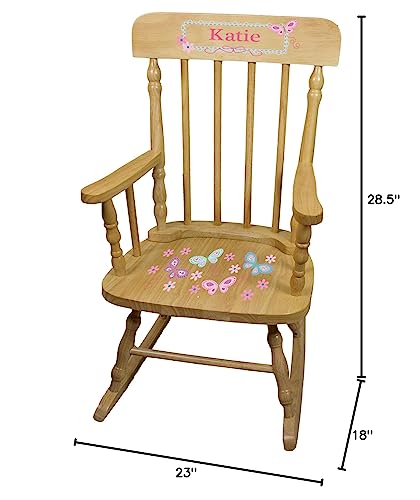 Natural Childrens Rocking Chair X2978