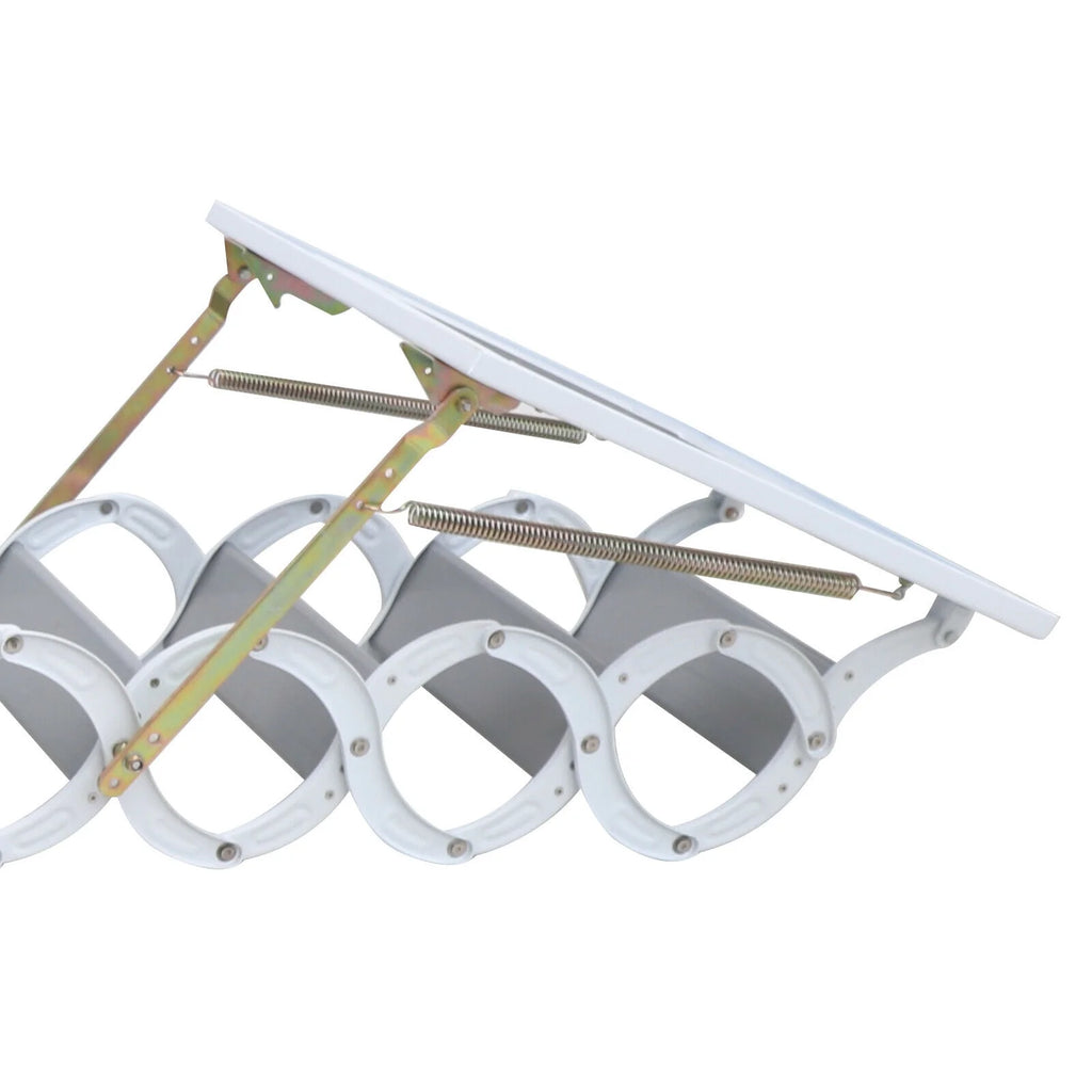 Wall Mounted Telescopic Foldable Attic Ladder 12 Steps B719