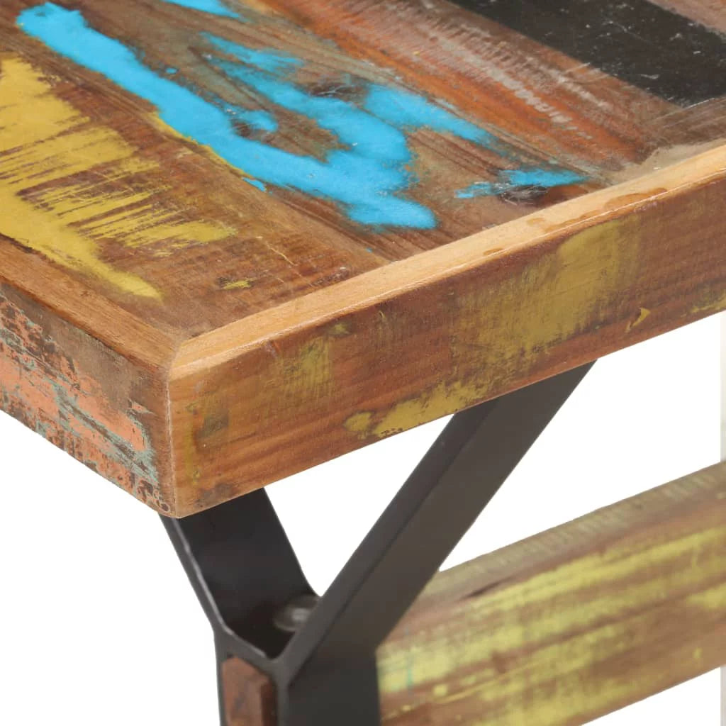 Solid Reclaimed Wood Dining Table Y494