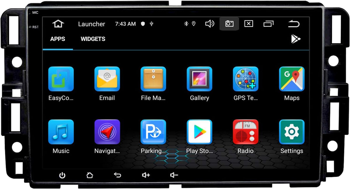 Car Stereo Navigation with Bluetooth WiFi W16307