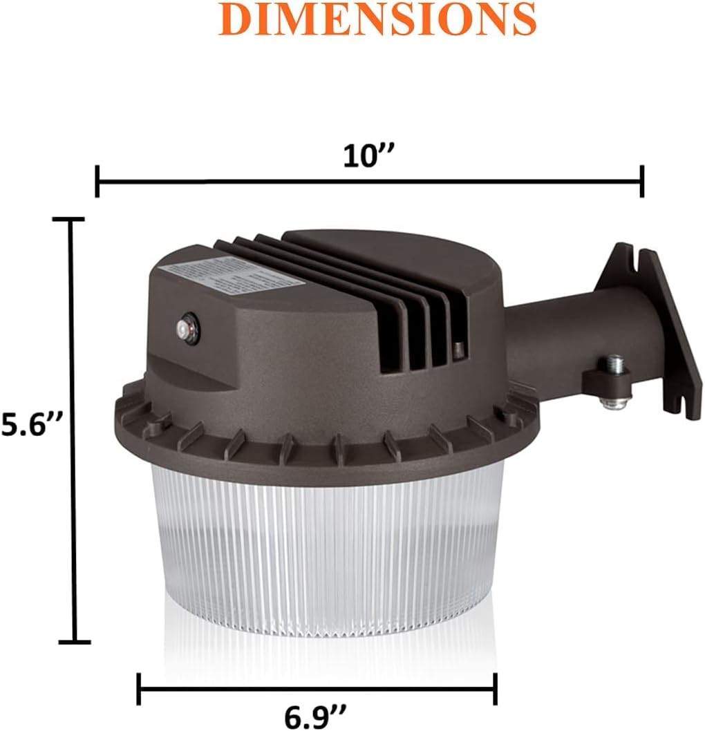 43 Watts LED Security Area Light with Photocell 5500 Lumens 5000K K421982
