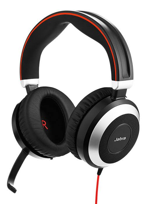Black Corded Stereo Headset P474614
