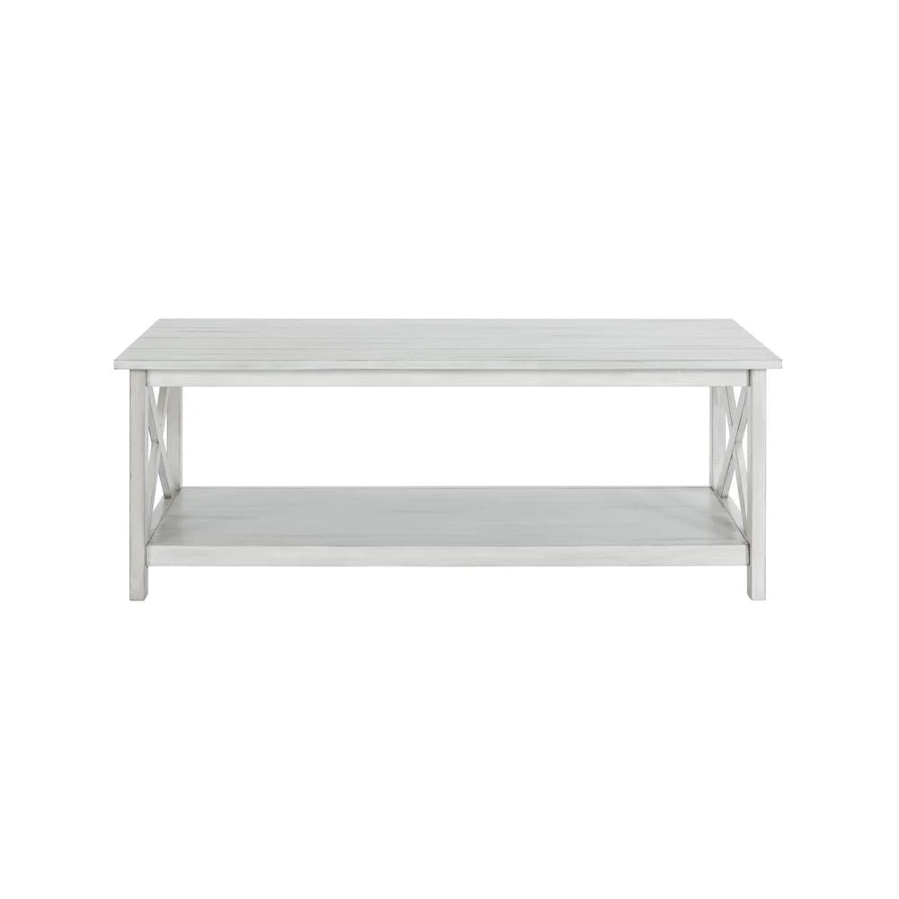 Antique White Coffee Table X3623