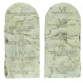 Cast Stone Tablet Set X275