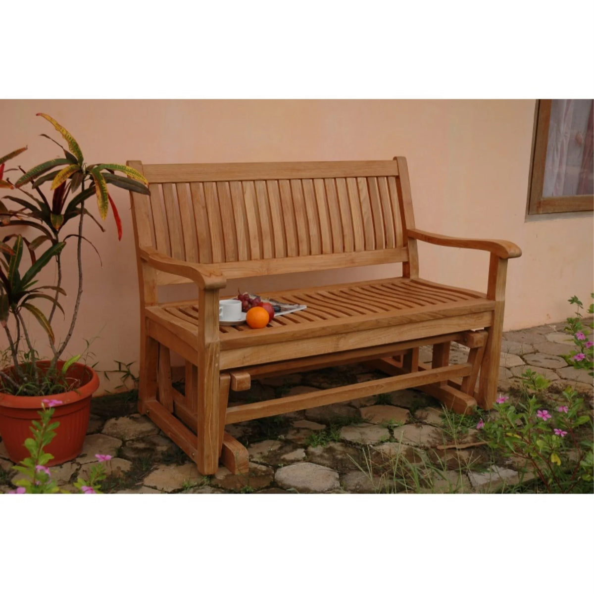 4 ft. Teak Glider T275