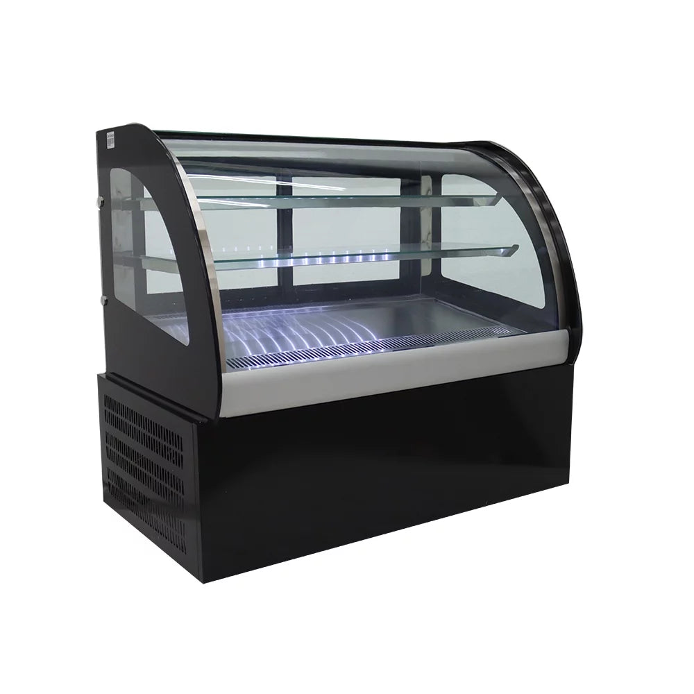 Refrigerated Cake Showcase Countertop Bakery Cabinet V584