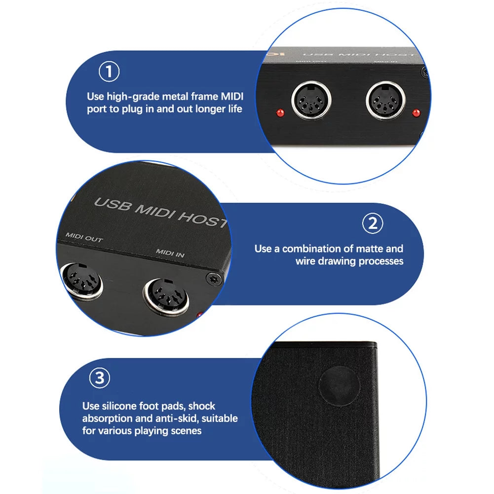 USB to MIDI Host MIDI Interface N277899