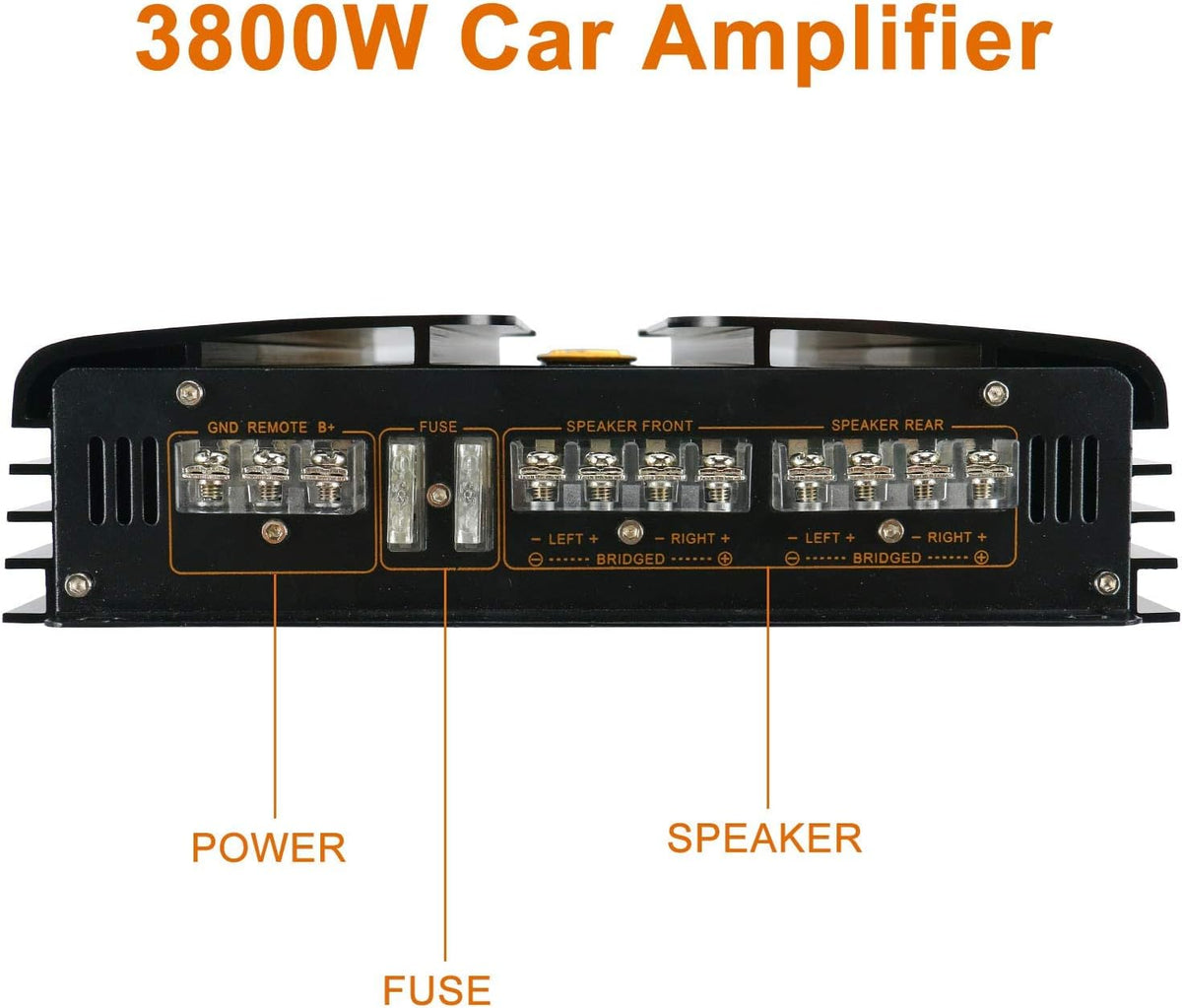 12V 4 Channel Car Audio Amplifier B185144