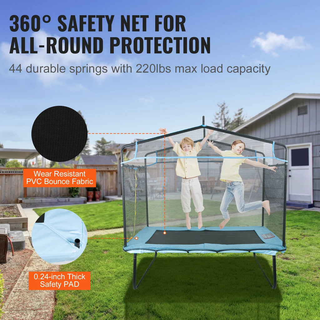 6FT Trampoline with Enclosure Net J24443