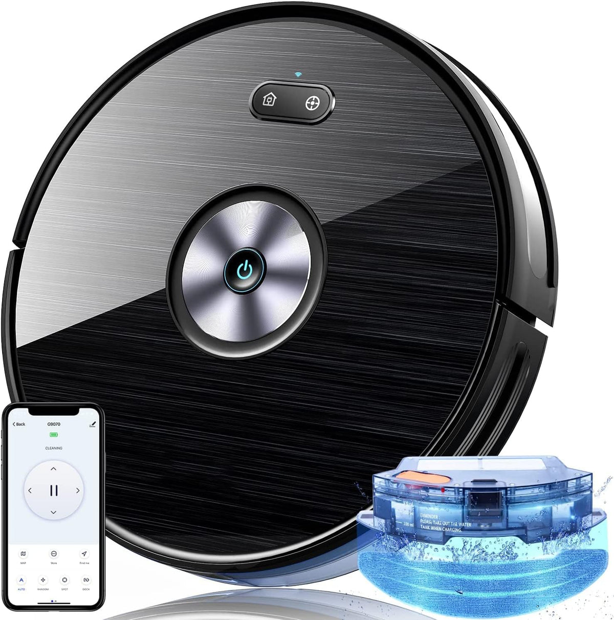 2200Pa Robot Vacuum and Mop Combo C3092