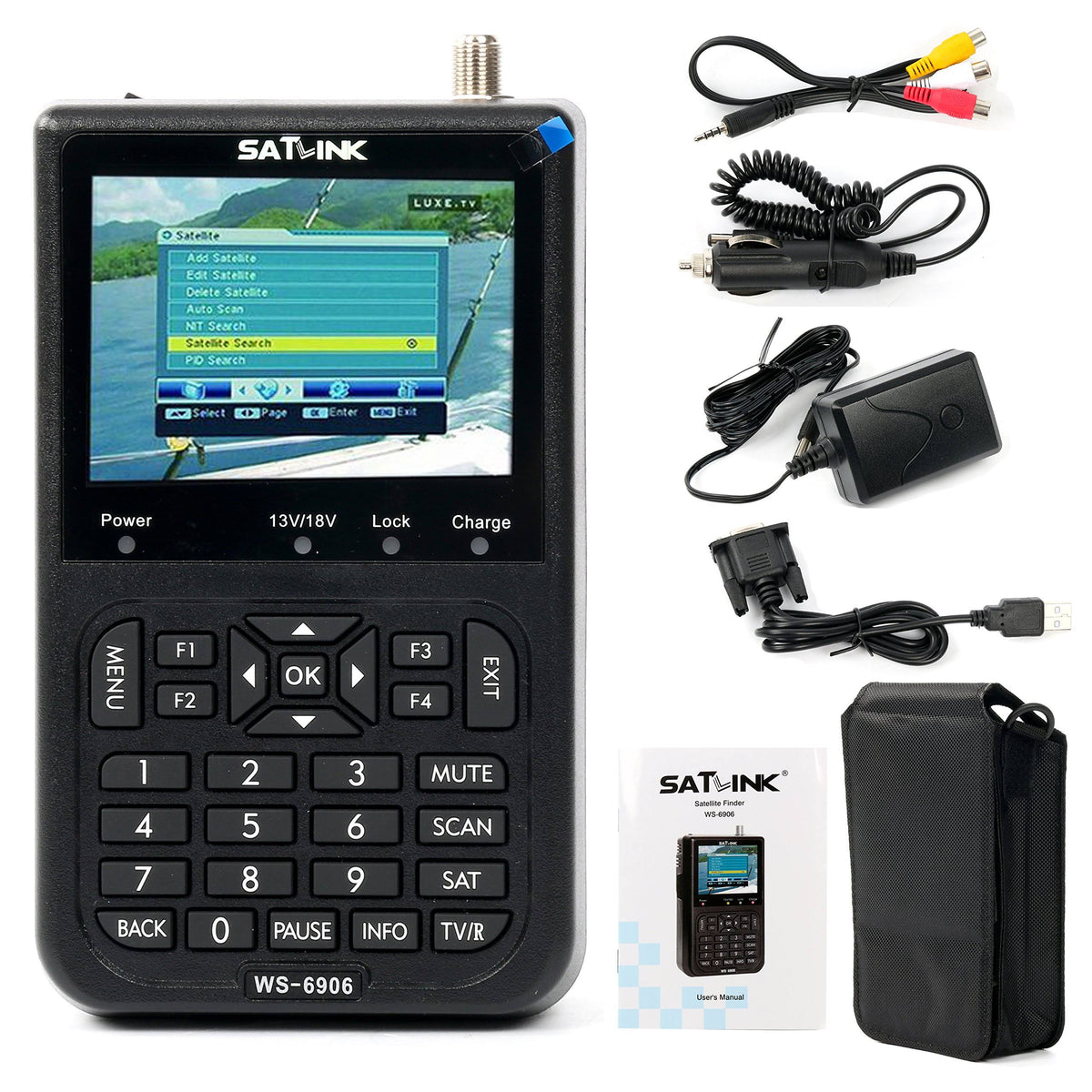 3.5 Inch Digital Satellite Signal Finder Meter S274