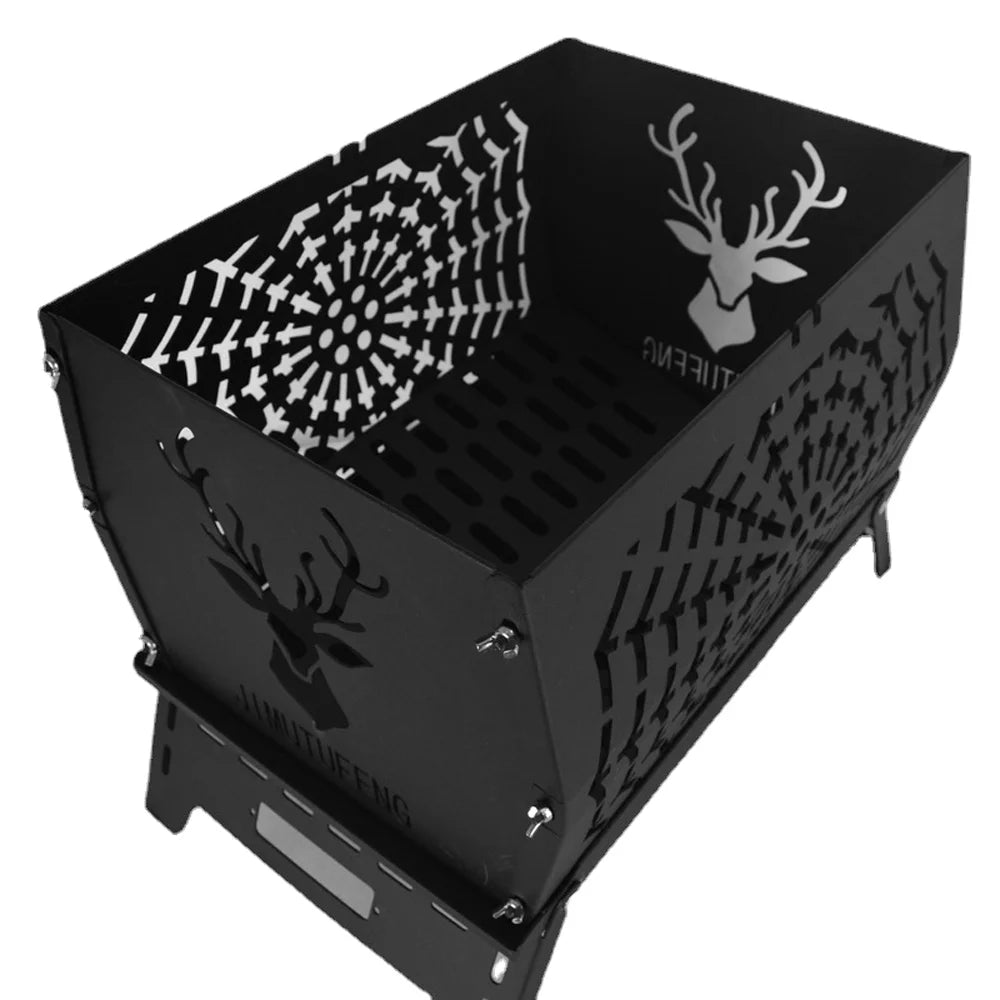 Campfire Stand Portable Wood Burning Camp Stove E350