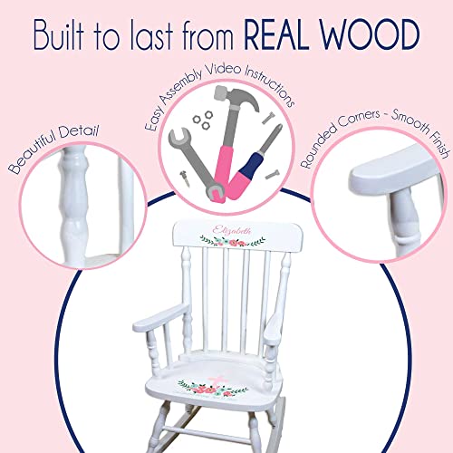Natural Childrens Rocking Chair X2978
