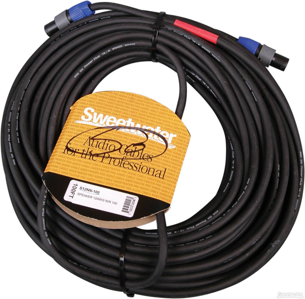 Speaker cable 100 ft M Speakon to M Speakon R330078