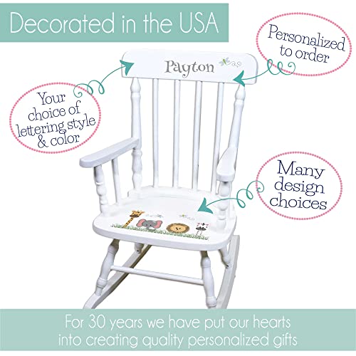 Natural Childrens Rocking Chair X2978
