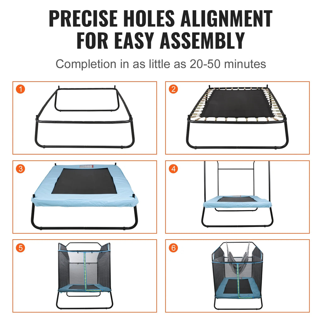 6FT Trampoline with Enclosure Net J24443