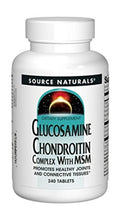Glucosamine Chondroitin Complex With MSM, 240 Tablets N289416