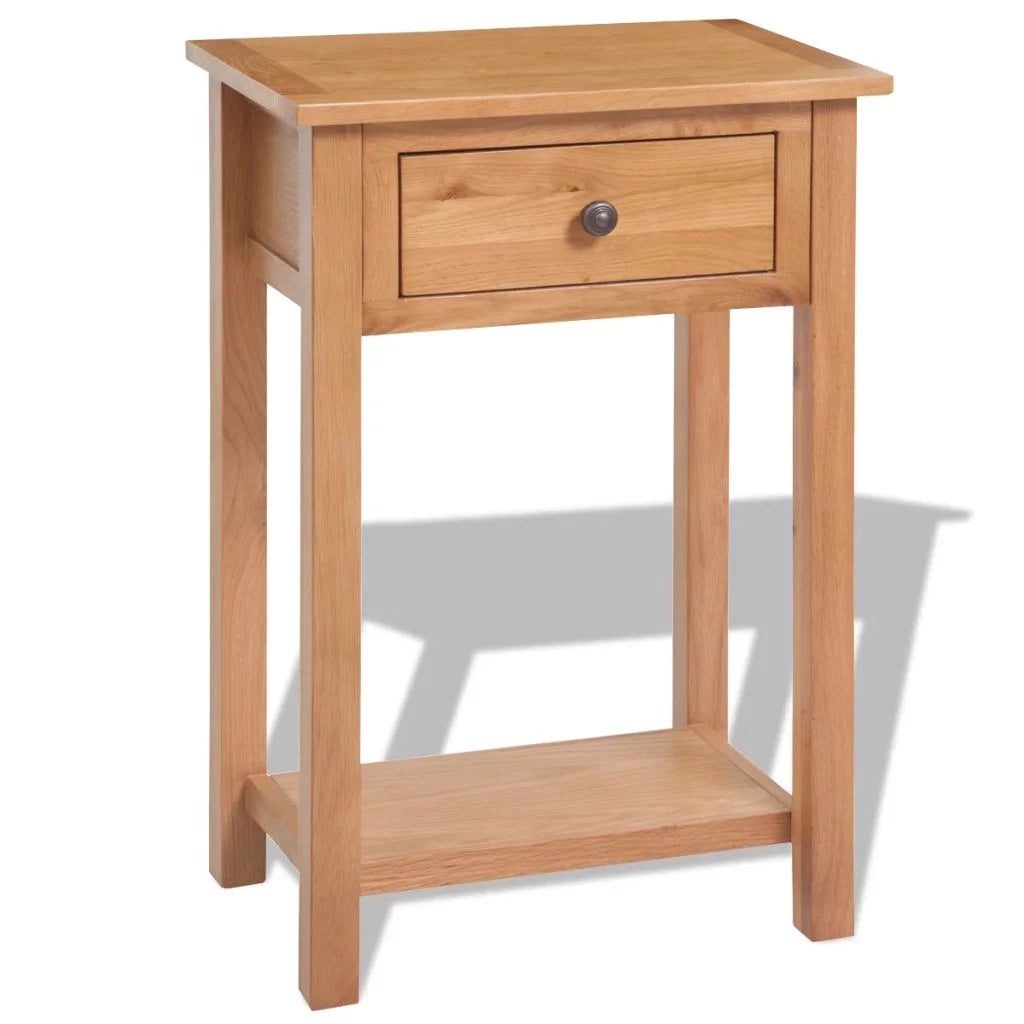 Solid Oak Wood Console Table R32571