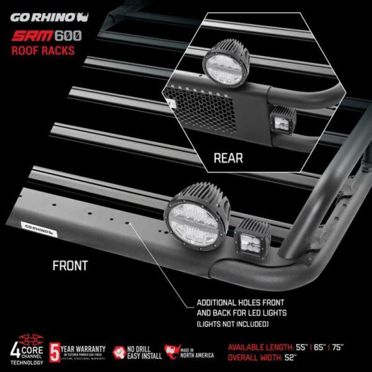 Tubular Basket-Style Roof Rack F150