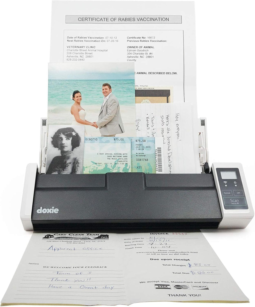 Rechargeable Document Scanner with ADF and Wi-Fi E3255