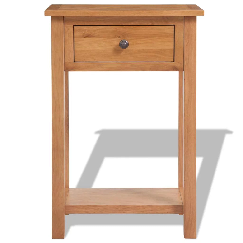 Solid Oak Wood Console Table R32571